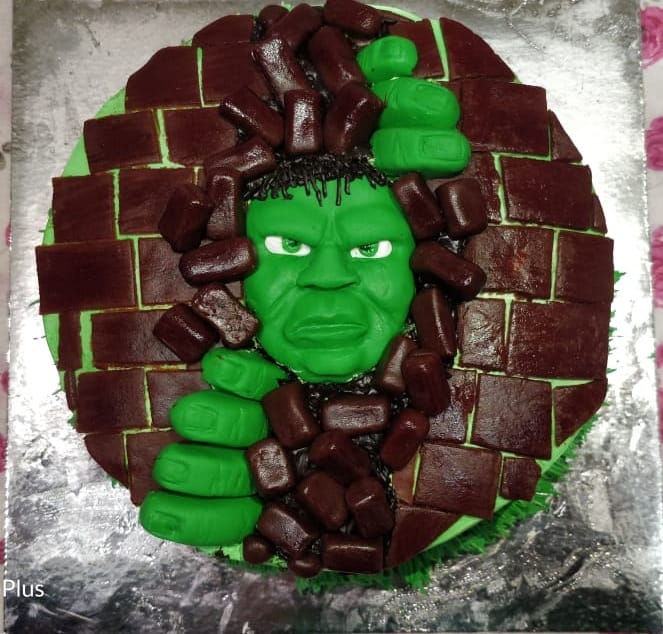 INCREDIBLE HULK BIRTHDAY PERSONALISED EDIBLE CAKE TOPPER & CUPCAKE TOPPERS  M902 | eBay