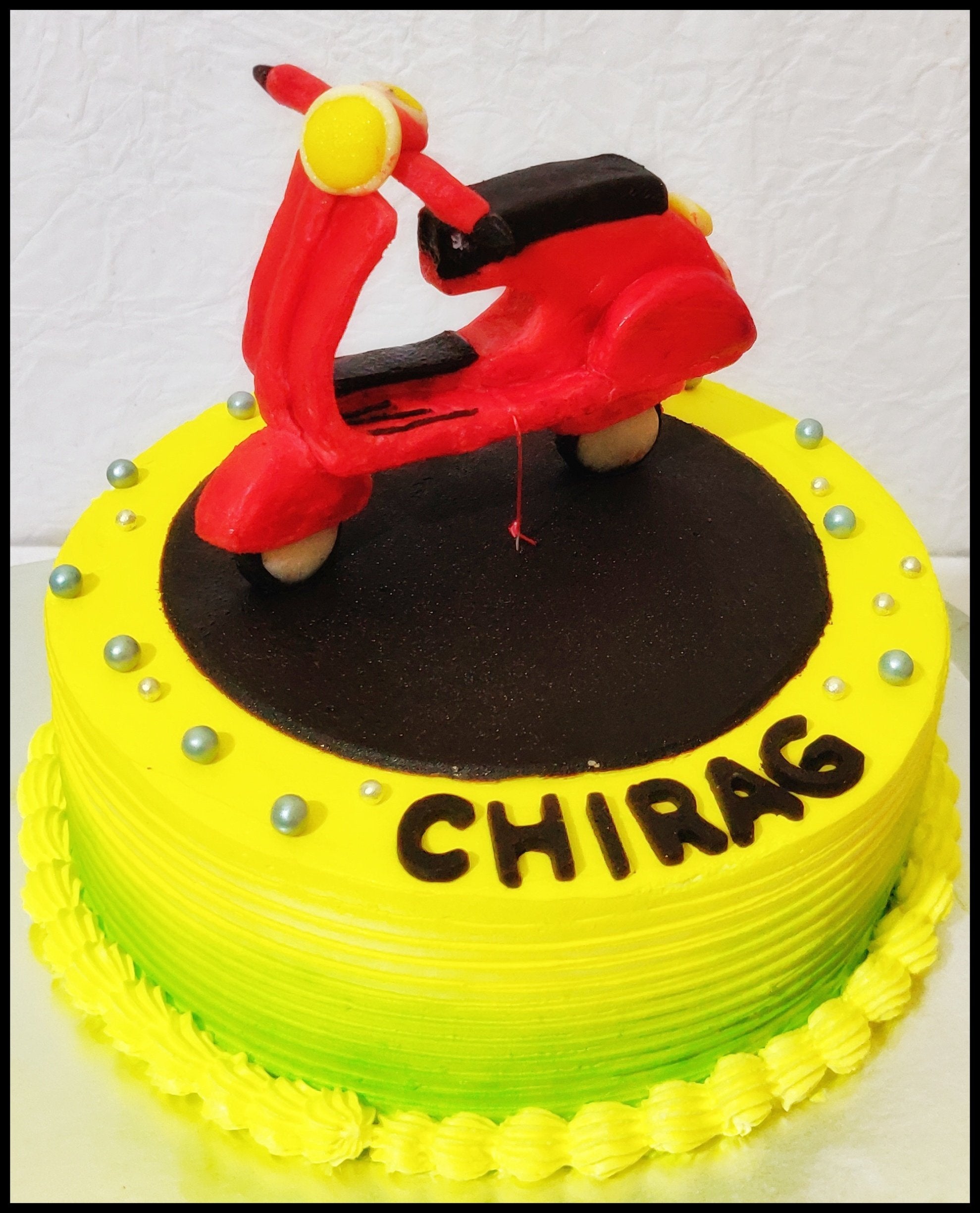 Stunt scooter cake | Claire Jackson | Flickr